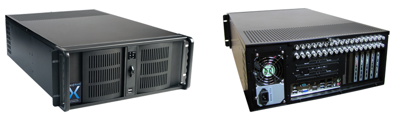 A-Series 4U Hybrid Server front & back