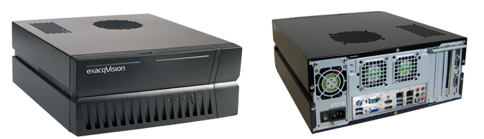 A-Series Compact Desktop Server front & back